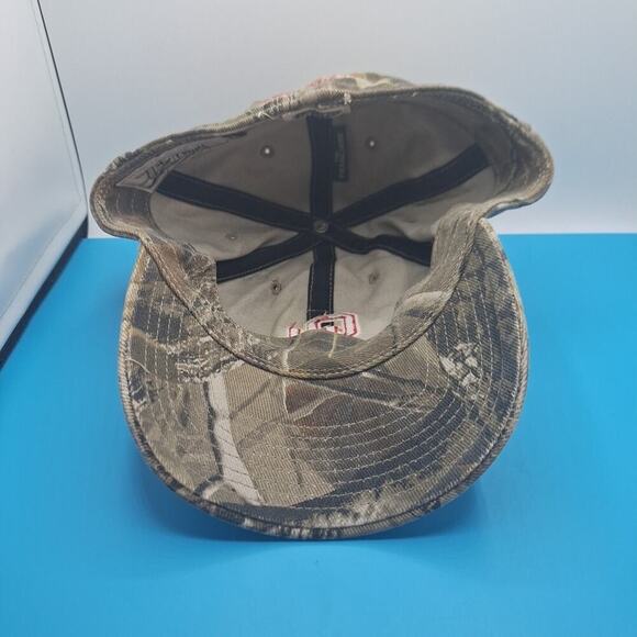 Oklahoma Sooners Camouflage Fitted Size Small Cap Hat NCAA '47 Brand - Picture 6 of 8